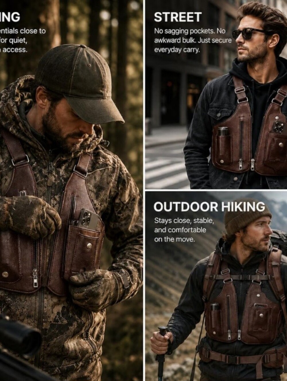 Armpit Low Profile Vest Wallet